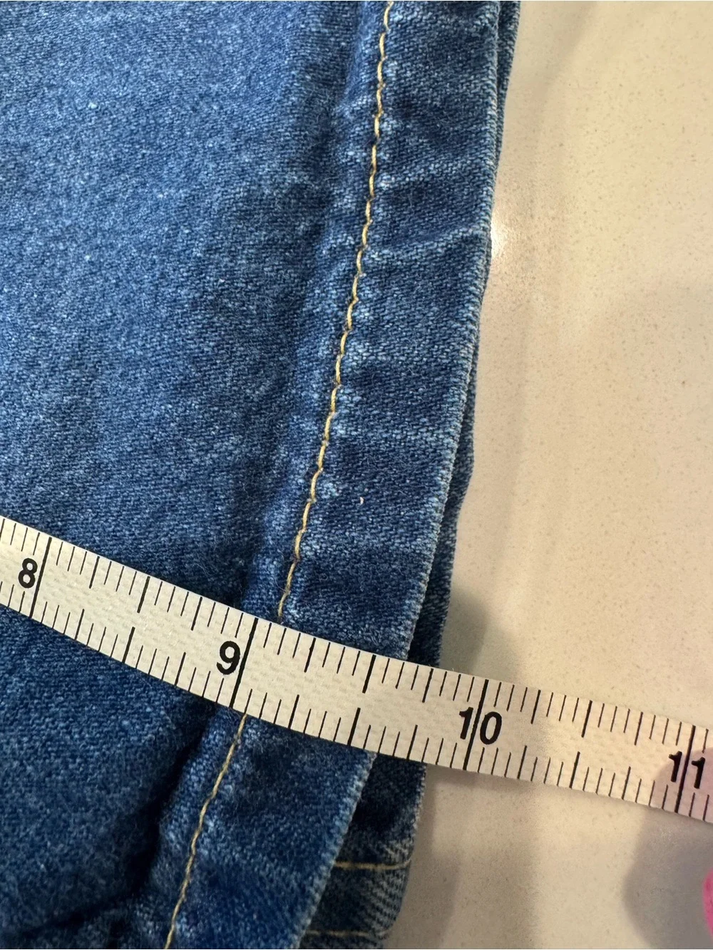 Vintage Lee Riders Girls Denim Skirt Elastic Back Waist Size 4T